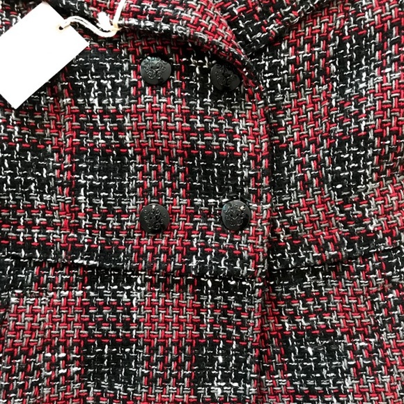 Jessica Simpson - Red/Black Plaid Coat - NWT - Picture 3 of 10